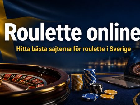 Roulette online 2026 – hitta bästa sajterna för roulette i Sverige